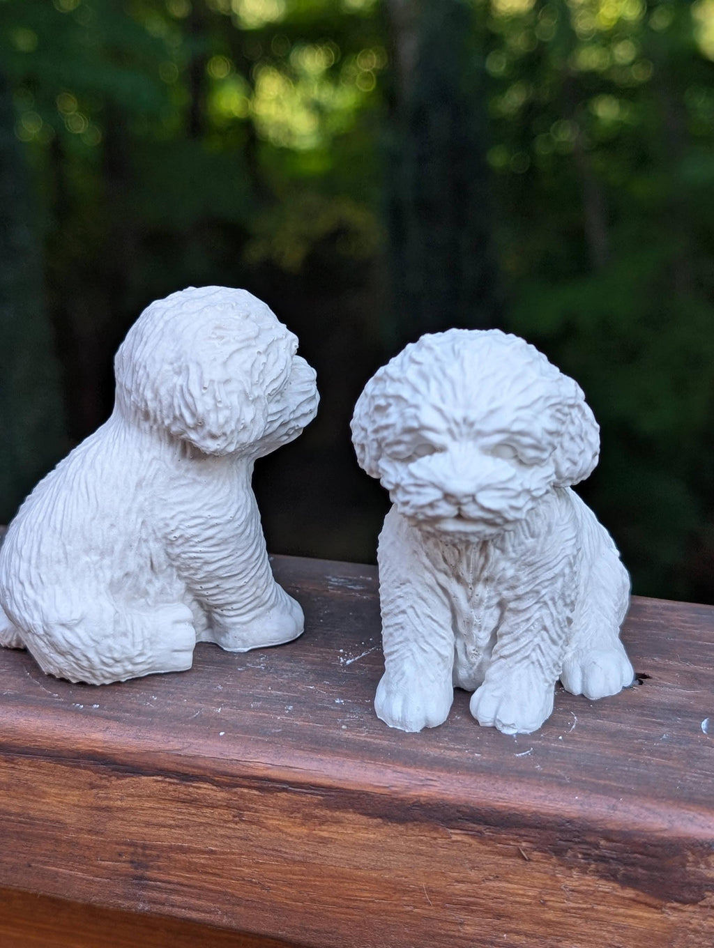 Fluffy Puppy Figurine