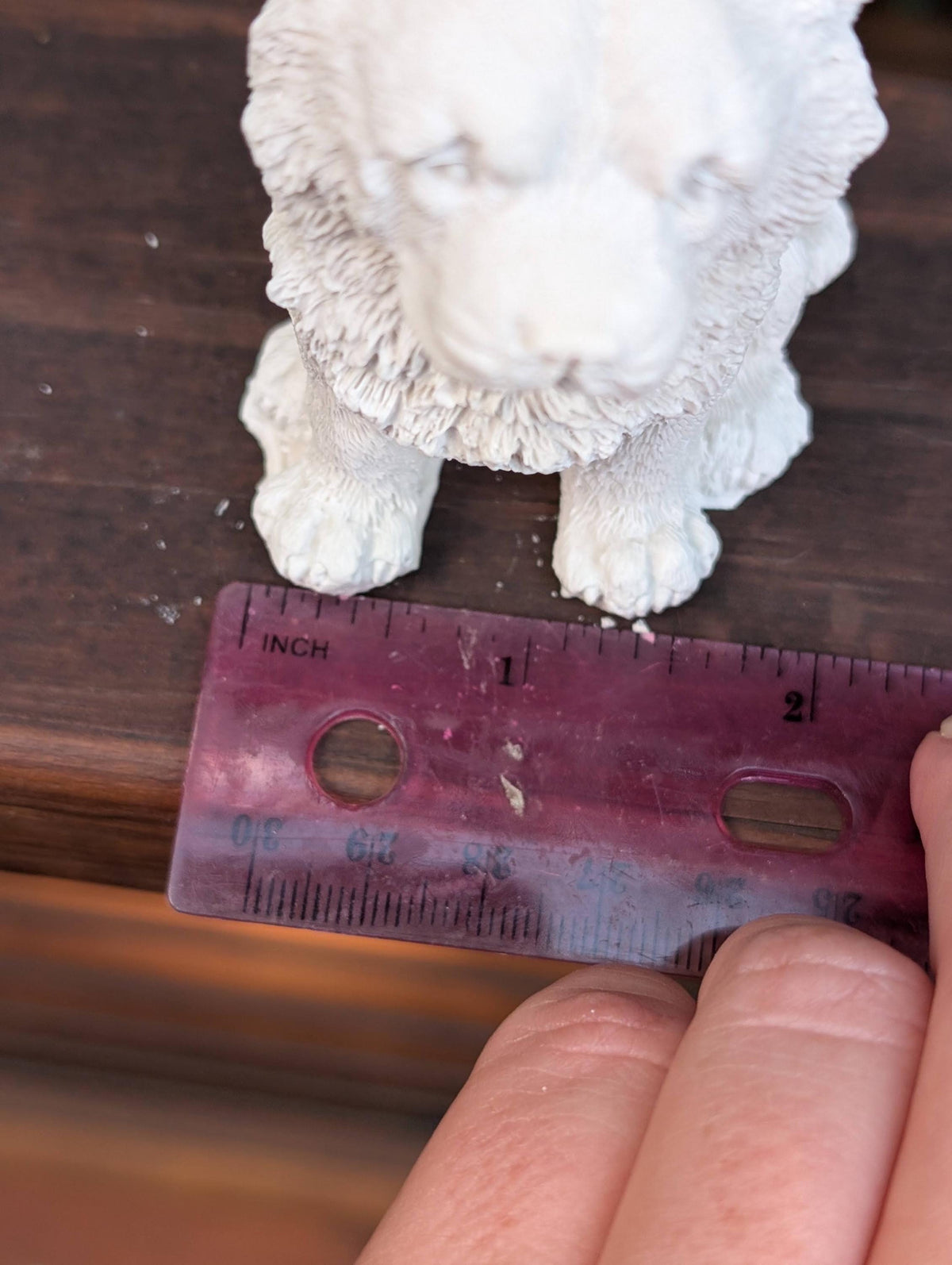 Fluffy Puppy Figurine
