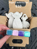 Angel & Ballerina Ornament Set