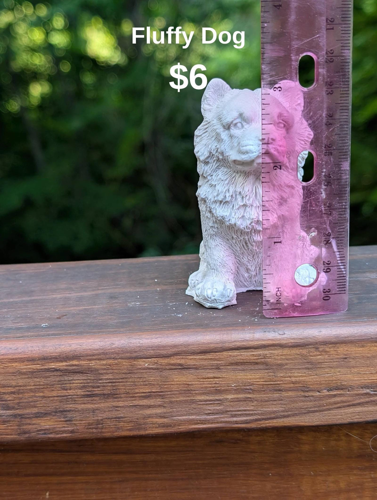 Fluffy Puppy Figurine