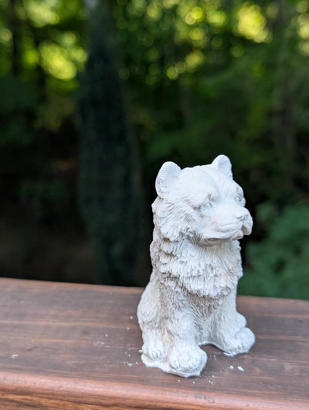 Fluffy Puppy Figurine