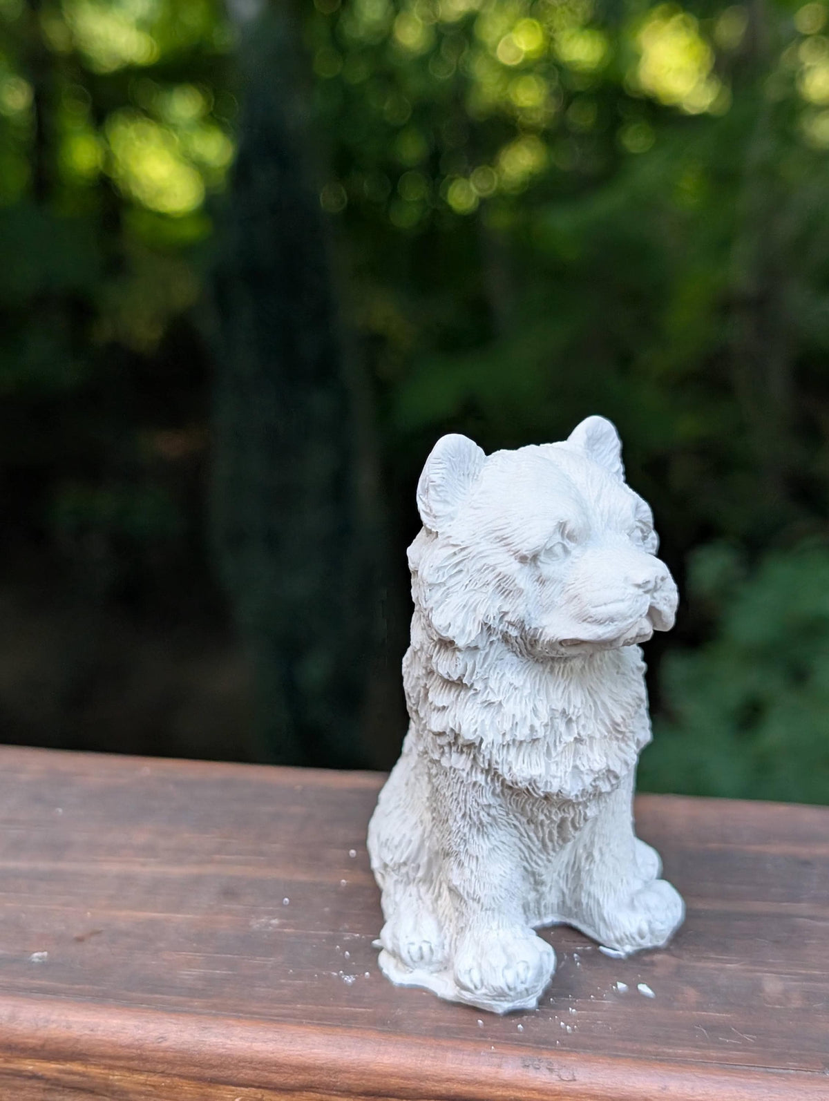 Fluffy Puppy Figurine